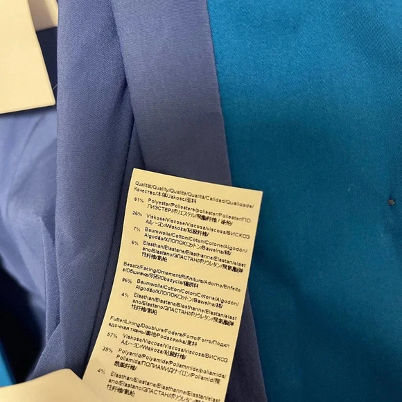 NWT Hugo Boss Jetucka Pintuck Suit Jacket Blazer - Picture 10 of 10